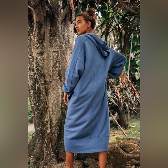 FP Movement by Free People Blue Slouch Hoodie - Picture 1 of 12